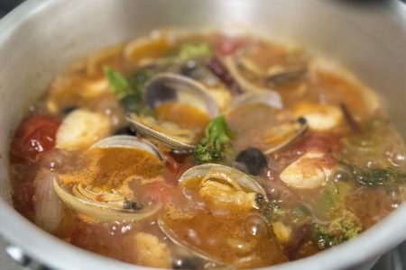 夕刻早めは４種類のコース料理🍽️❗️❗️